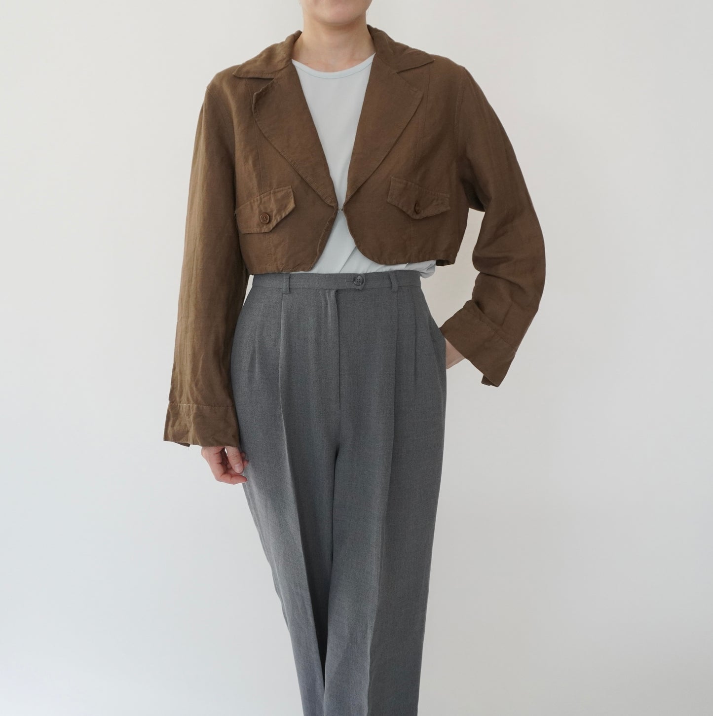 90s Cropped Light Jacket