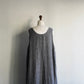 90s FLAX Linen Maxi Dress