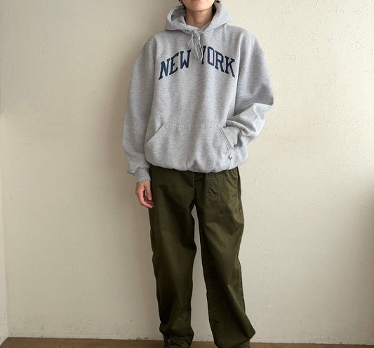 90s Hooded Sweater Made in USA