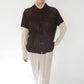 90s Suede Leather Shirt