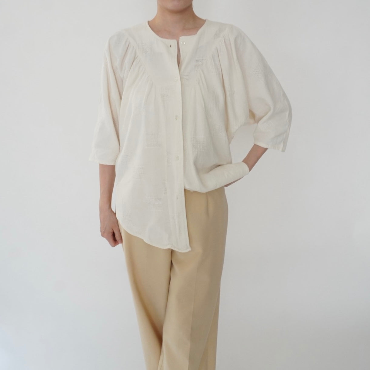 90s Cotton Blouse