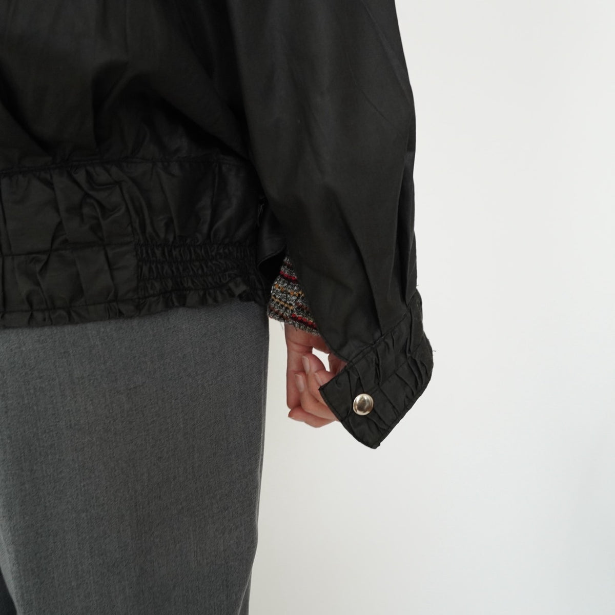 80s Design Black Jacket
