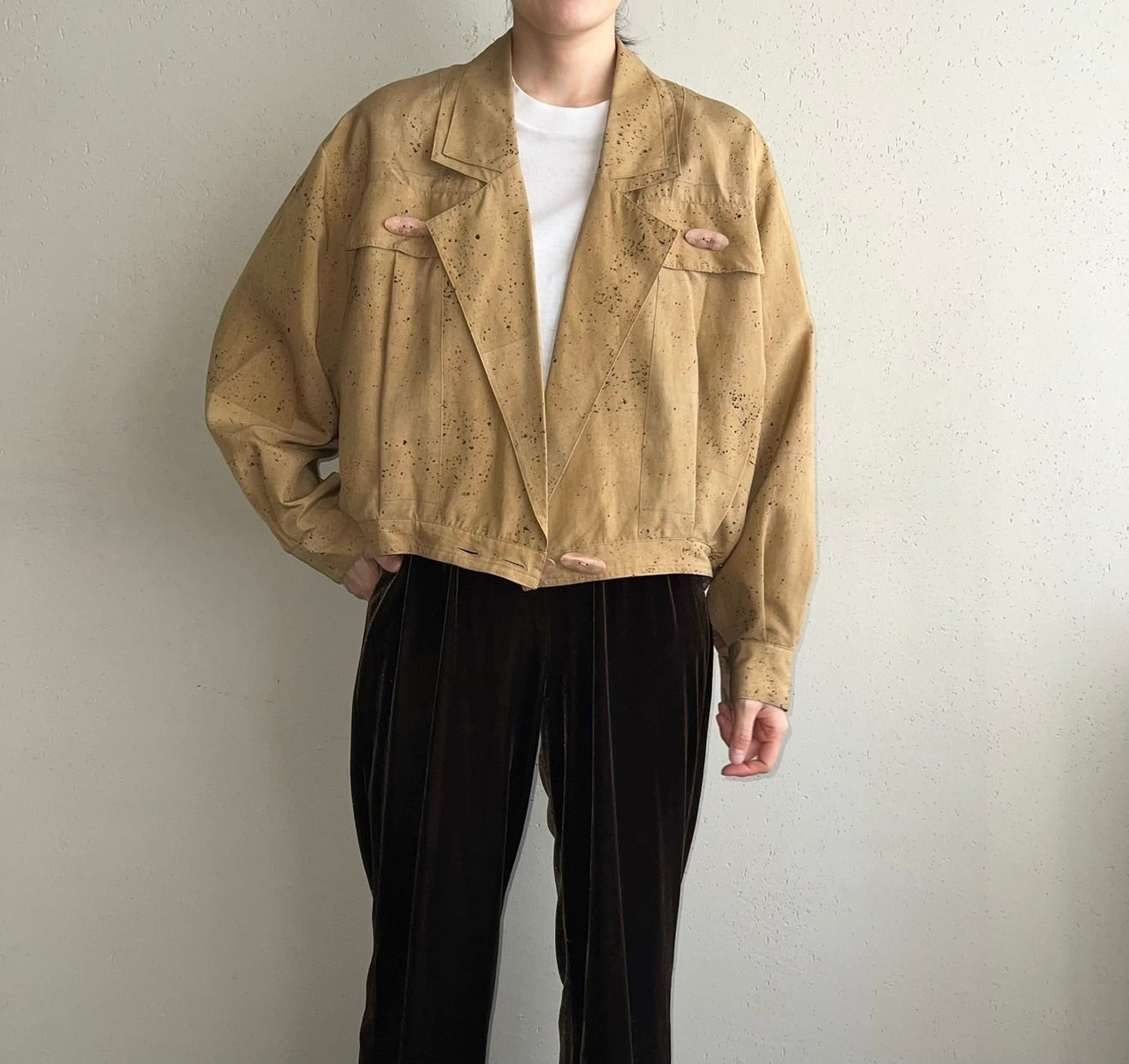 90s Silk Design Jacket