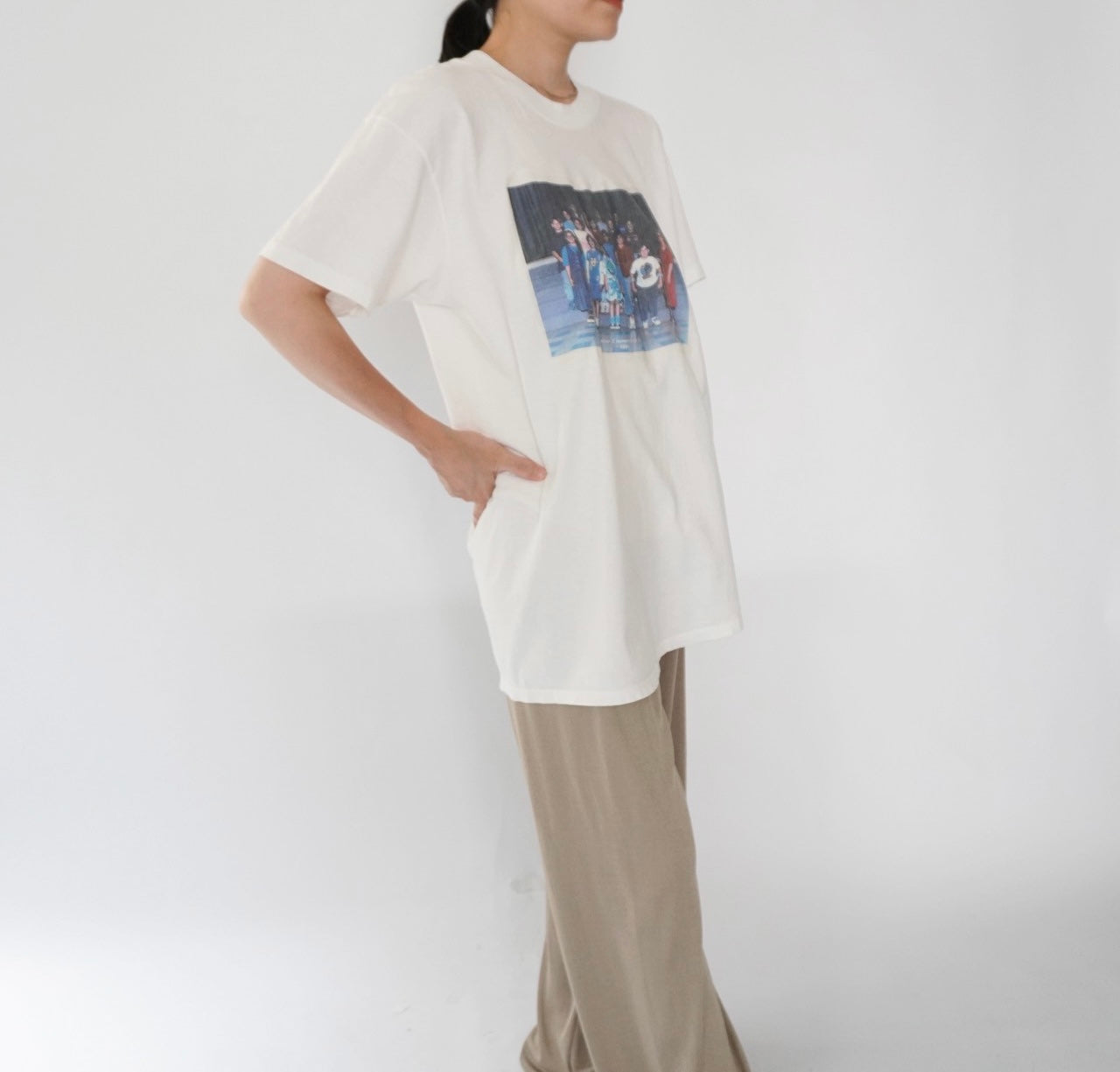 91s Photo Printed T-shirt Made in USA