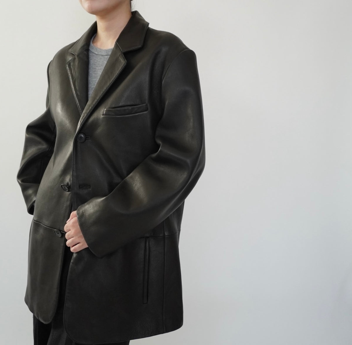 90s Leather Jacket