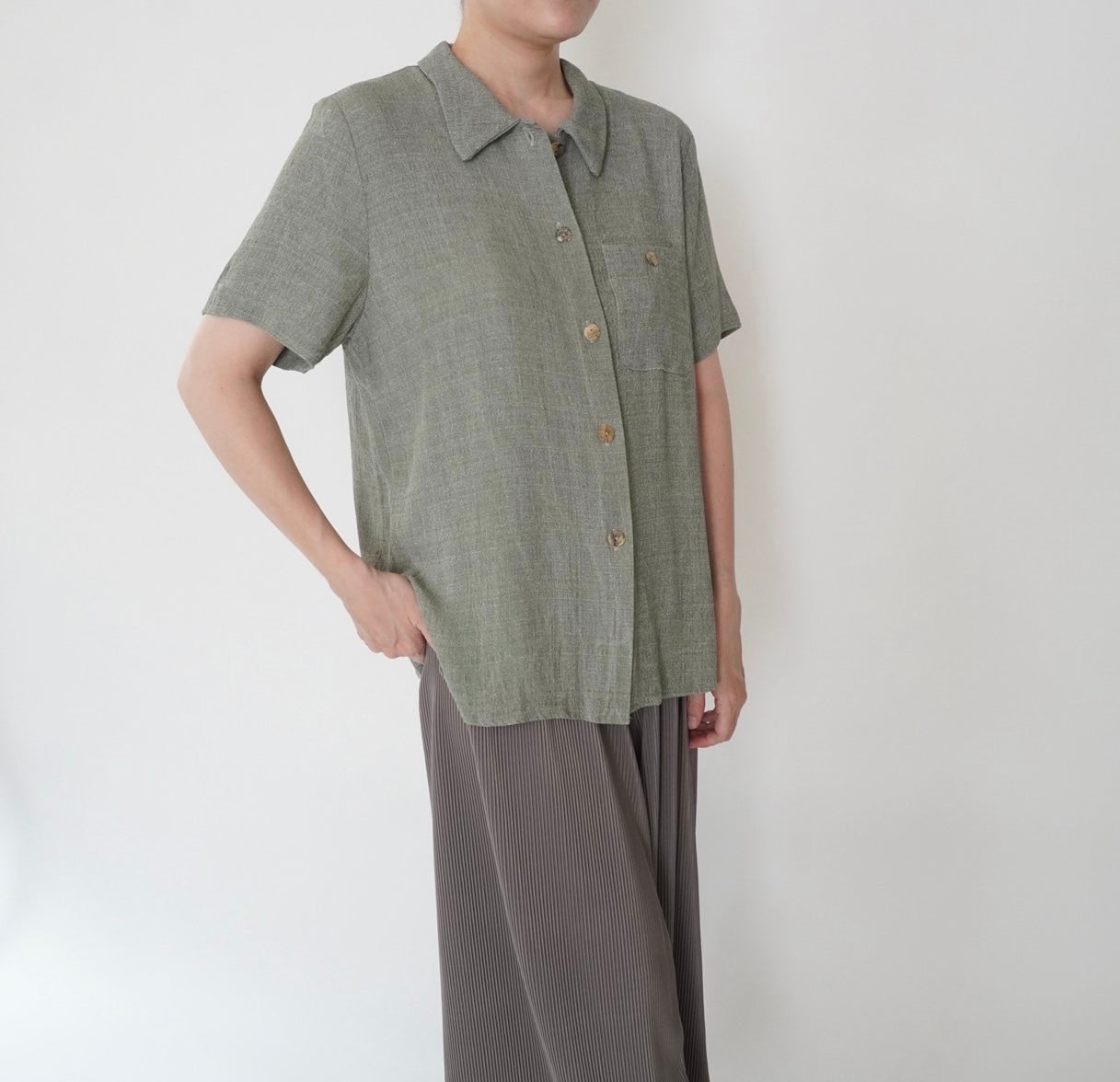 90s Rayon Shirt Made in USA