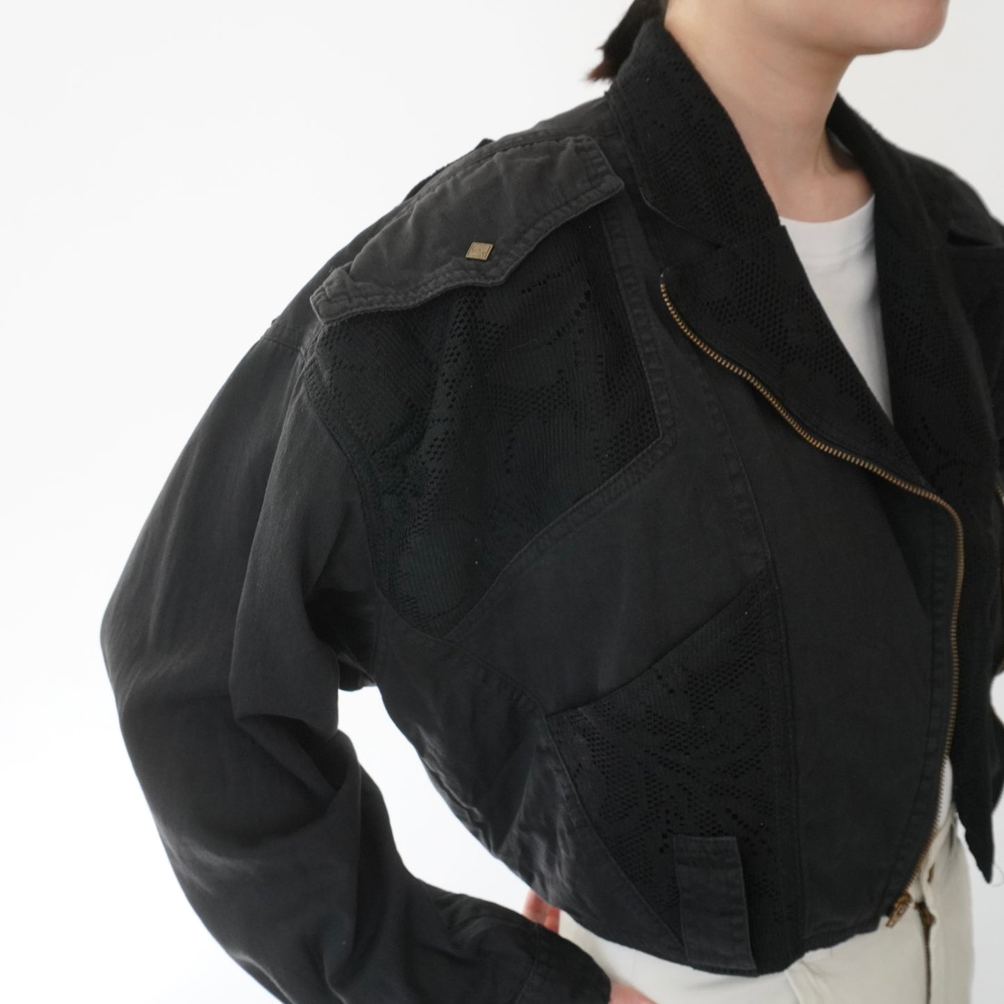 80s Lace Design Jacket