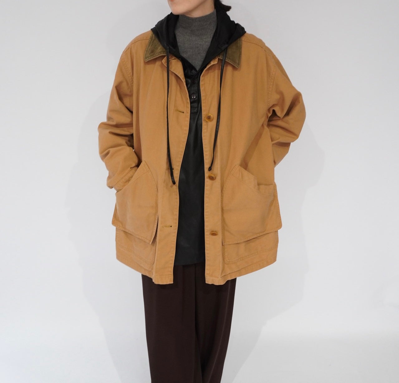 90s Hooded Blouse
