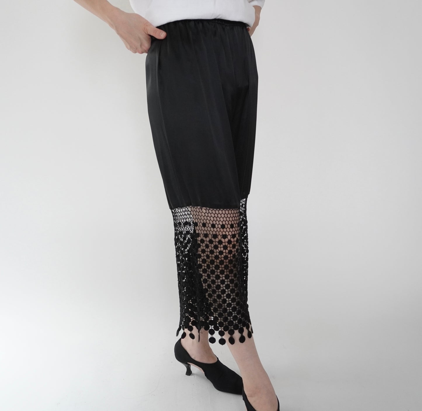 90s Crochet Design Pants