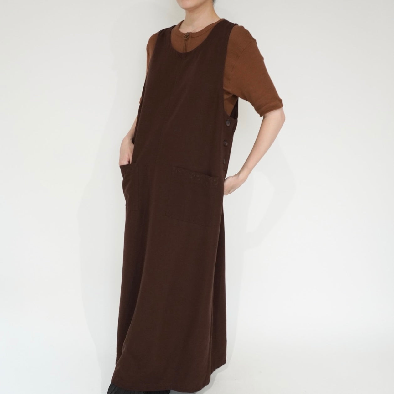 90s Sleeveless Maxi Dress