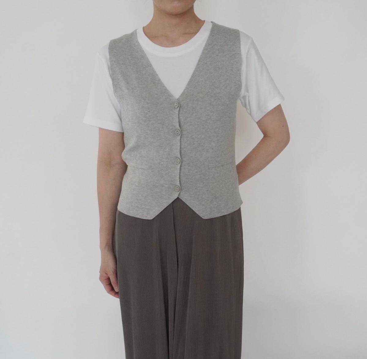 Gray Vest