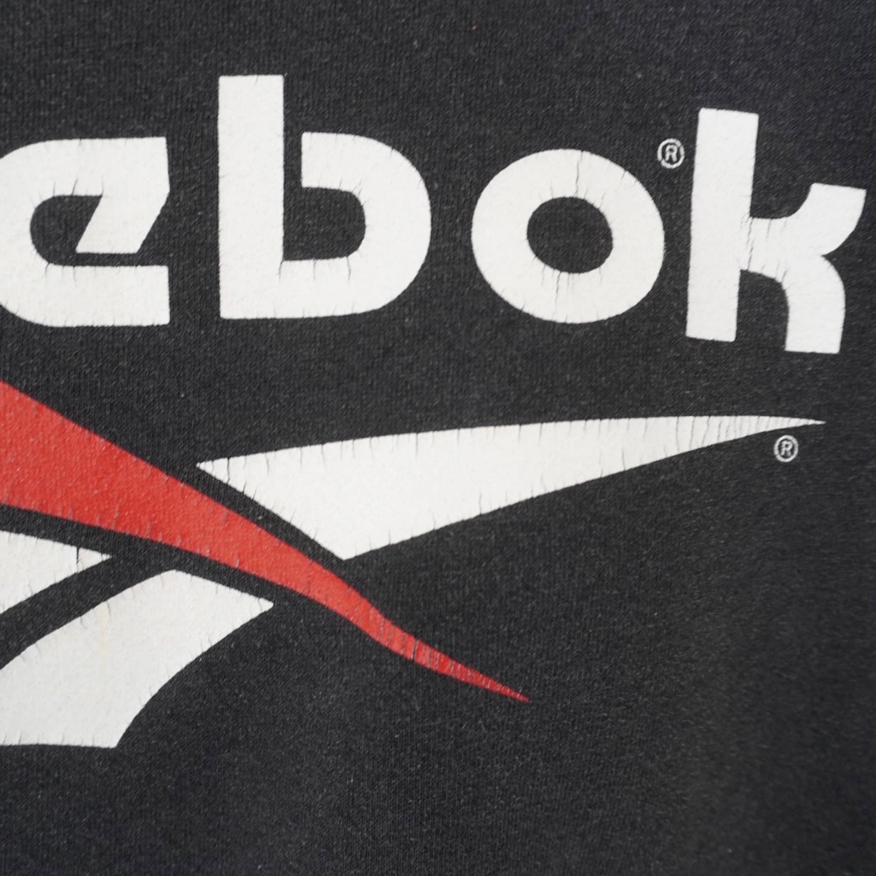 90s “Reebok” Printed Sweater Made in USA