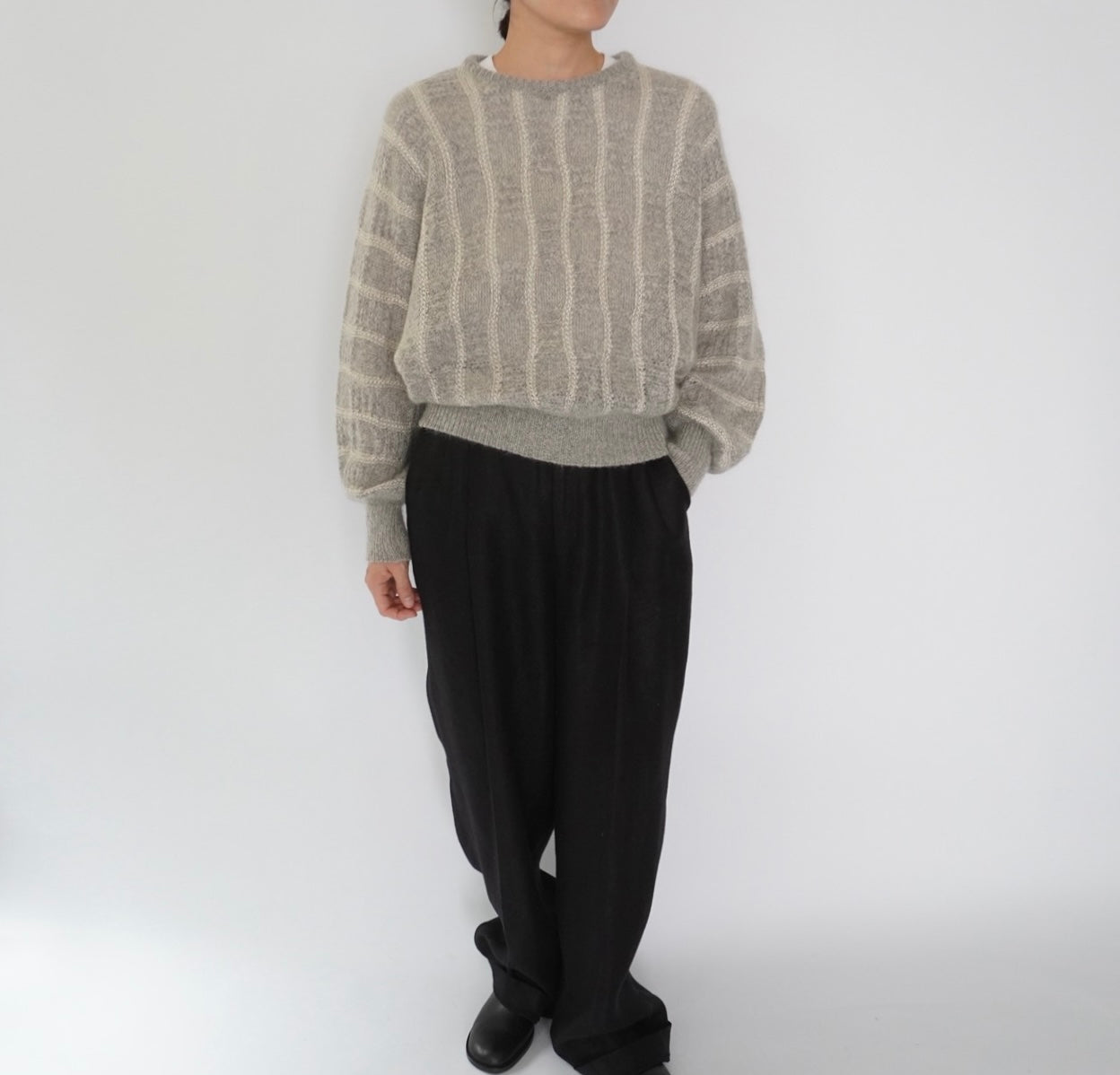 80s EURO Design Mohair Knit