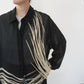 90s Pattern Sheer Shirt