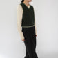Green Knit Vest Made in Australia