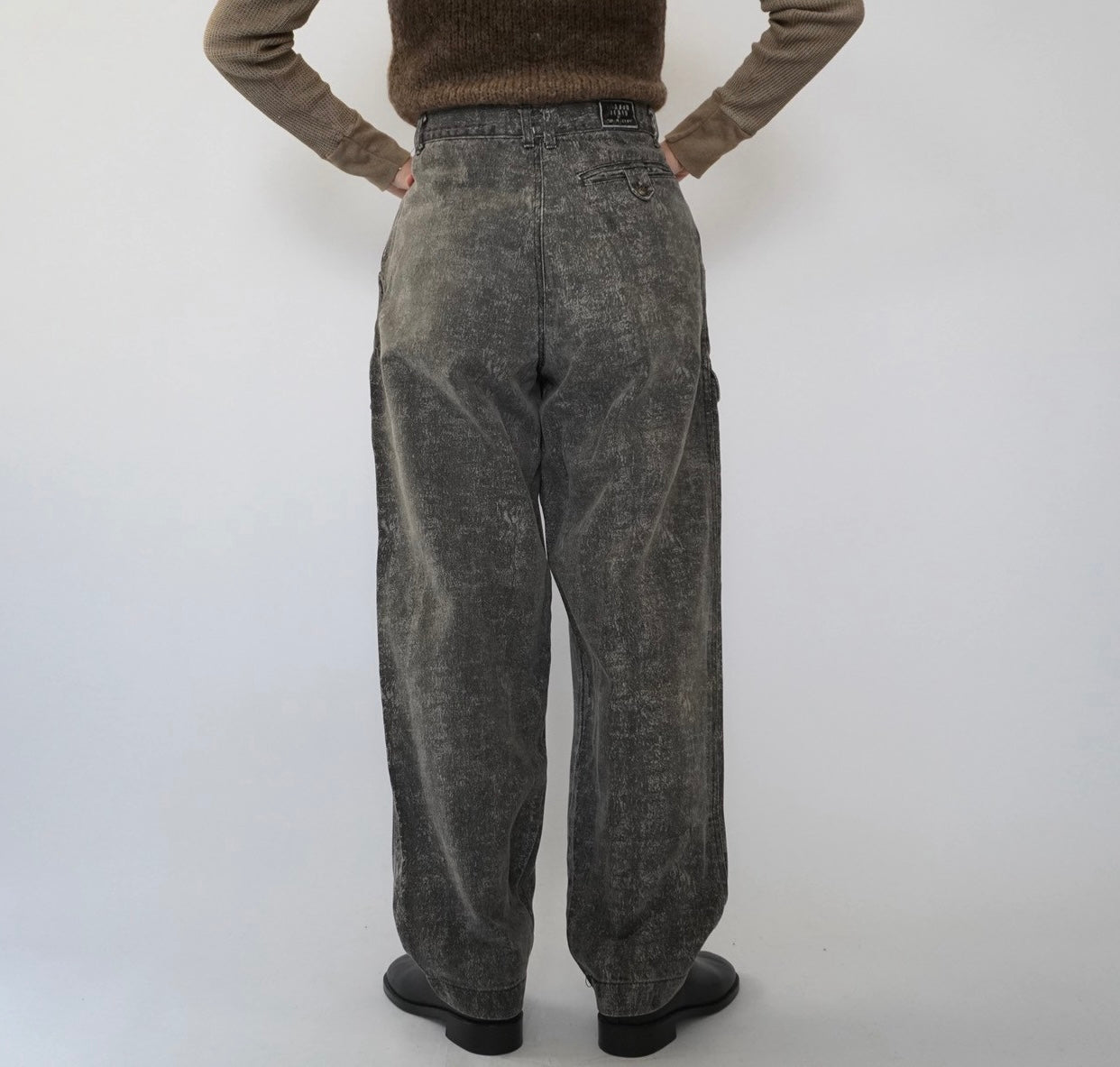 90s Design Wide Denim