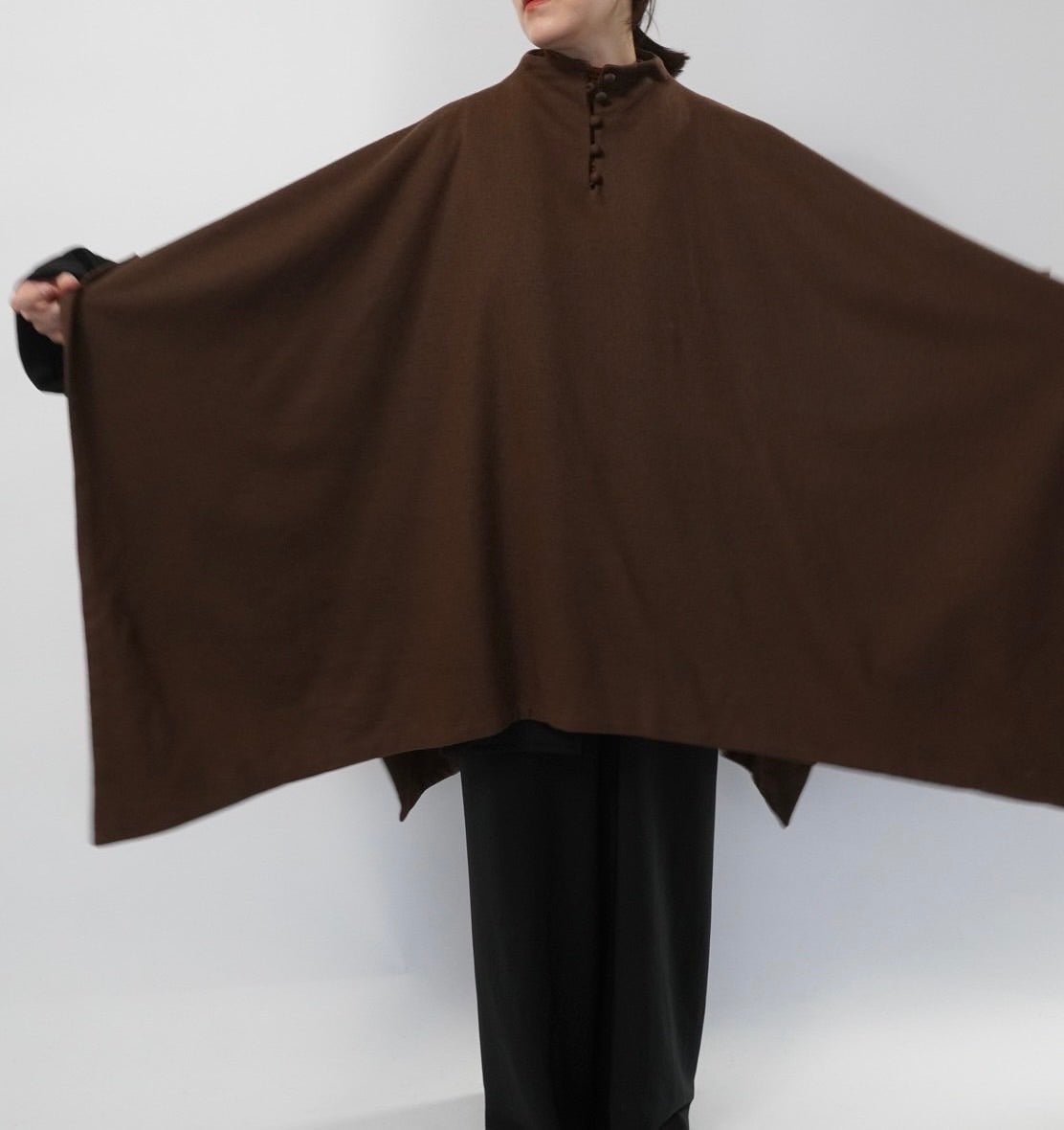 80s Brown Cape