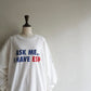 90s Printed Long Sleeves T-shirt Made in USA