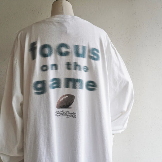 90s Printed Long Sleeves T-shirt Made in USA