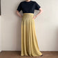 70s Glitter Maxi Skirt