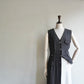 90s Sleeveless Printed Dress Made in Canada