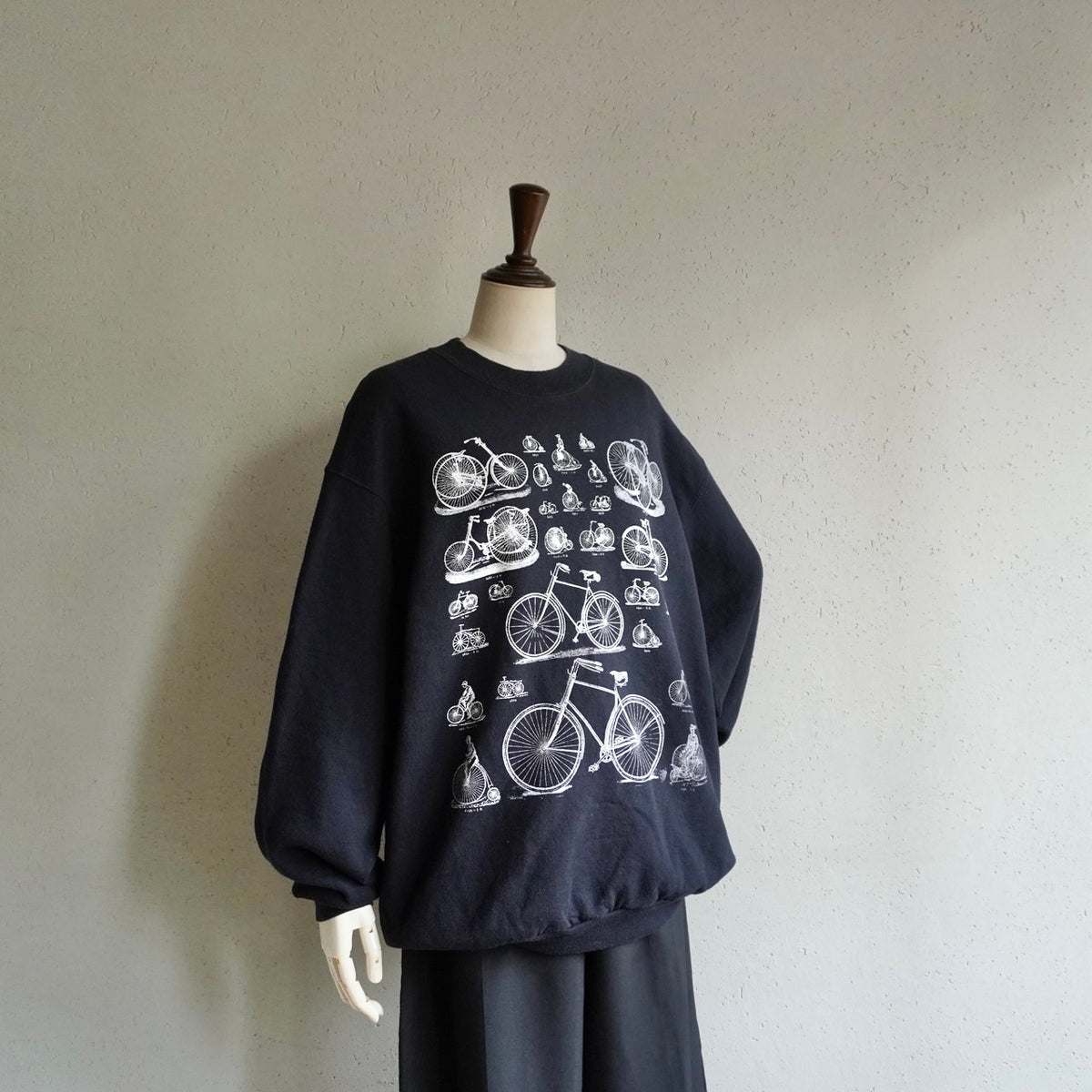 90s Printed Sweater Made in Ireland