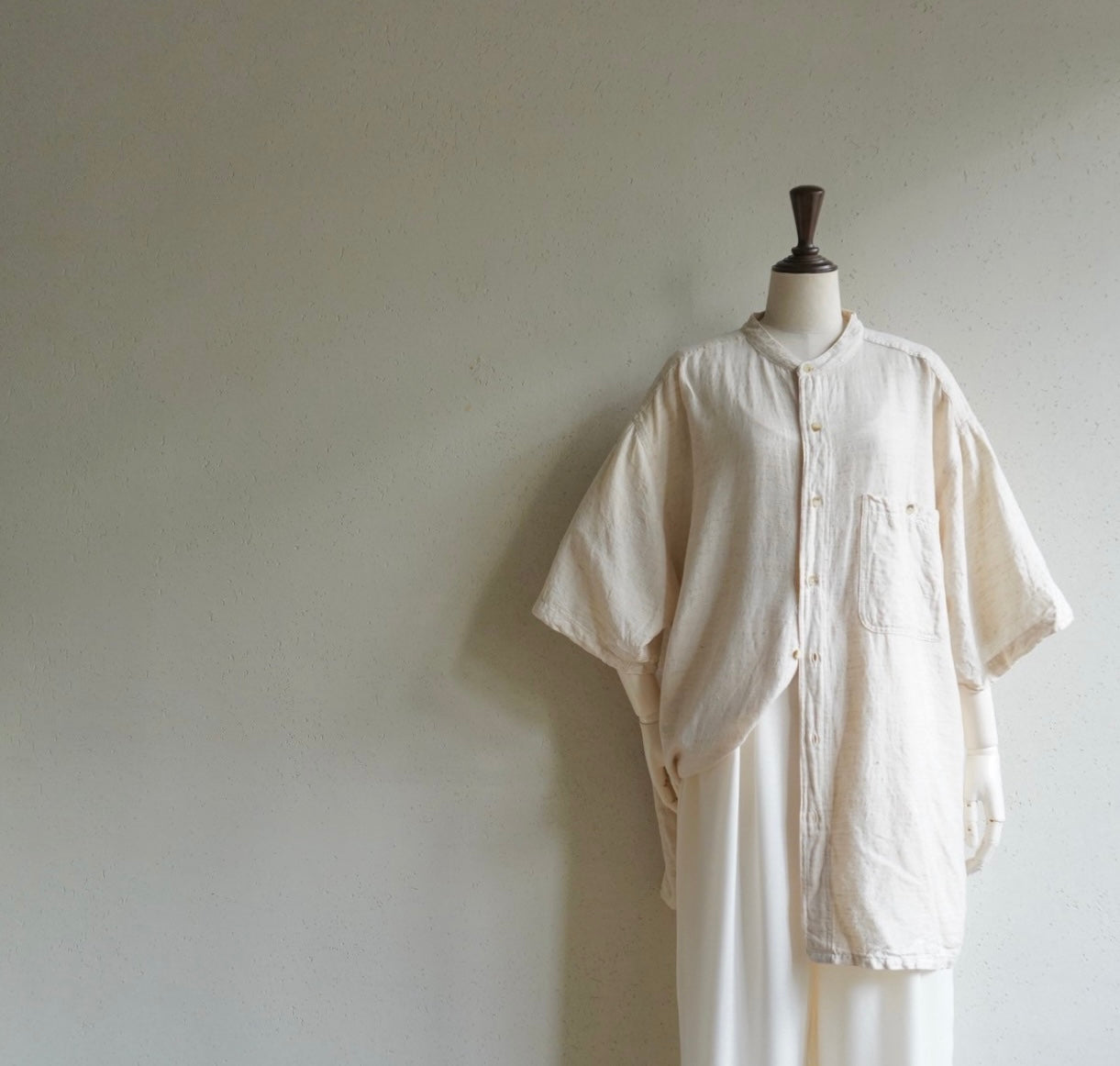 90s Oversized Linen Shirt