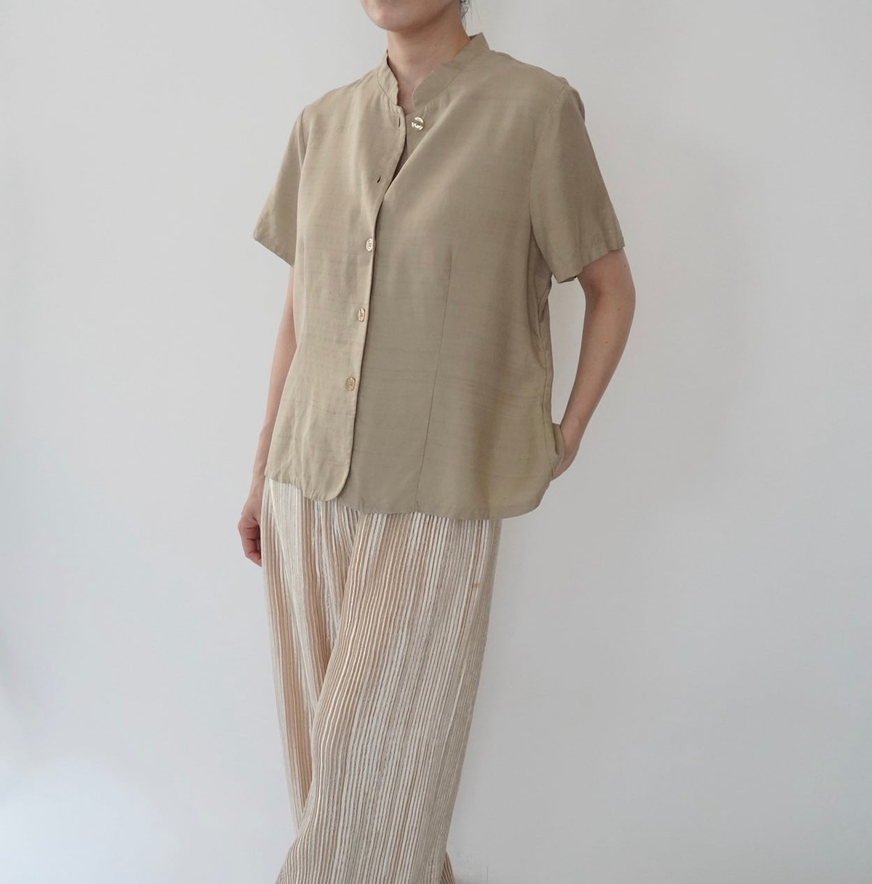 90s Silk Shirt