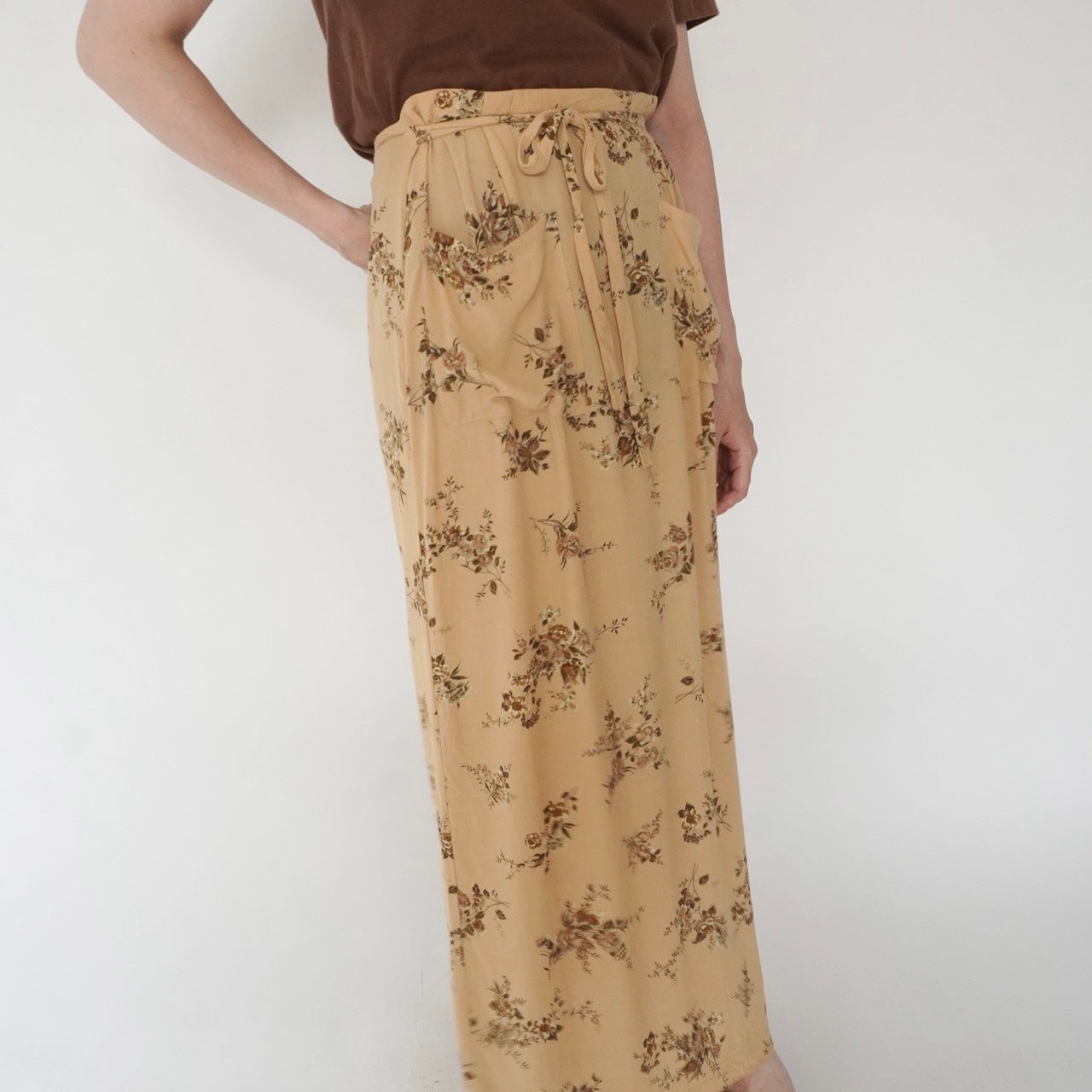 90s Printed Skirt