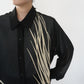 90s Pattern Sheer Shirt