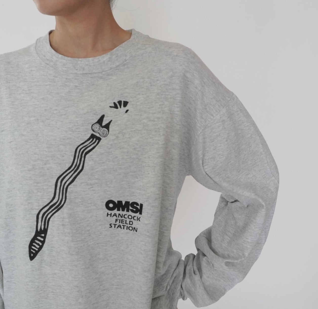 90s Printed Long Sleeves T-shirt Made in USA