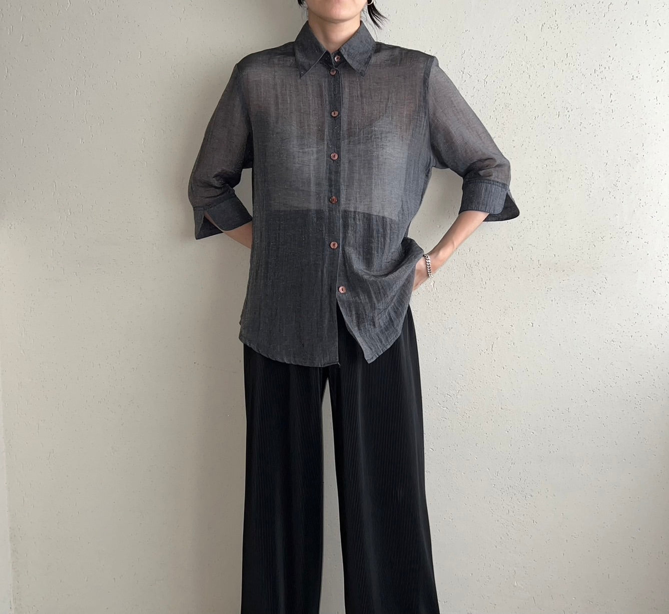 90s EURO Sheer Shirt