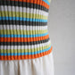 90s Multi Striped Top
