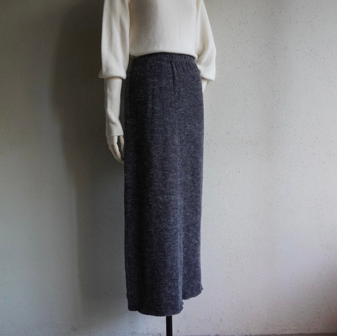 90s C.gray Knit Skirt