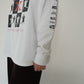 90s Printed Long Sleeves T-shirt Made in USA