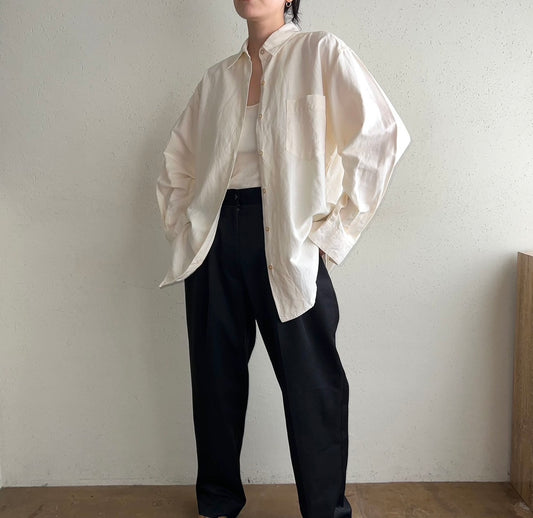 90s "Calvin Klein Sport" Linen Shirt