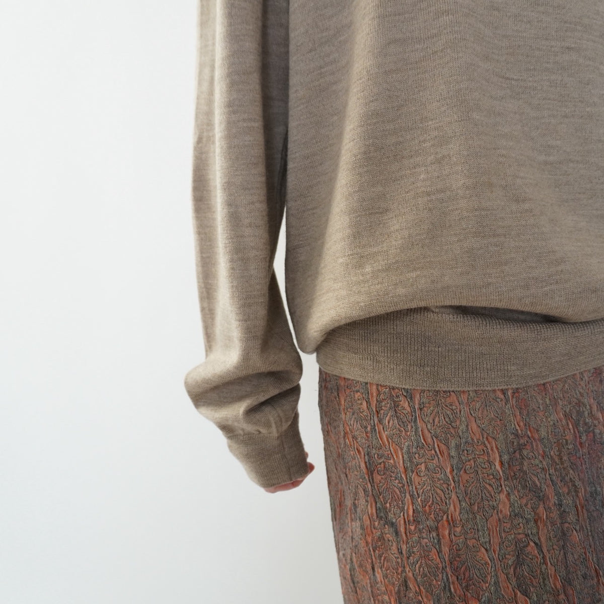 Merino Wool Knit Top