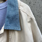 90s Denim Collar Jacket