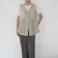 90s Beige Vest Made in USA