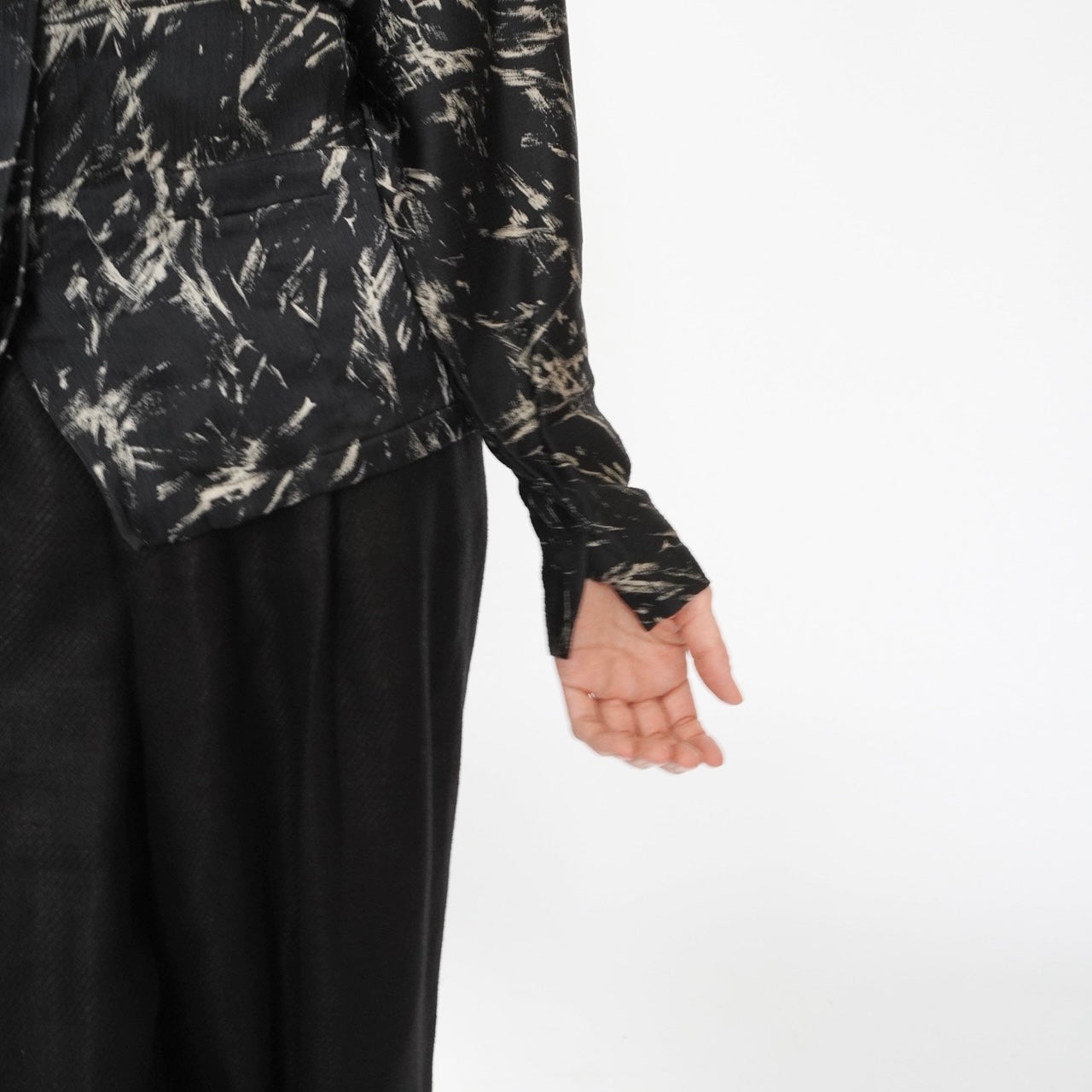 90s EURO Silk Design Shirt