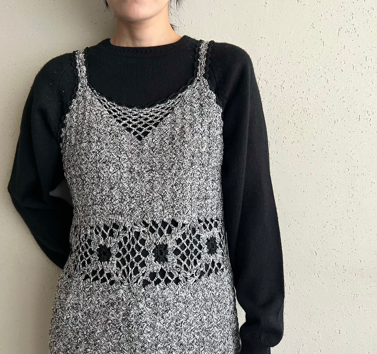 Crochet Knit Dress