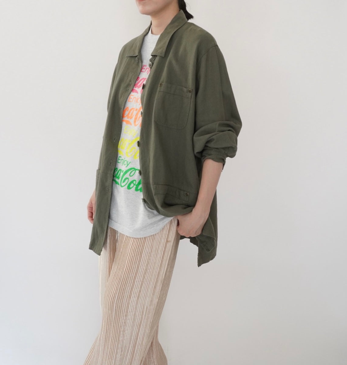 90s Khaki Light Jacket