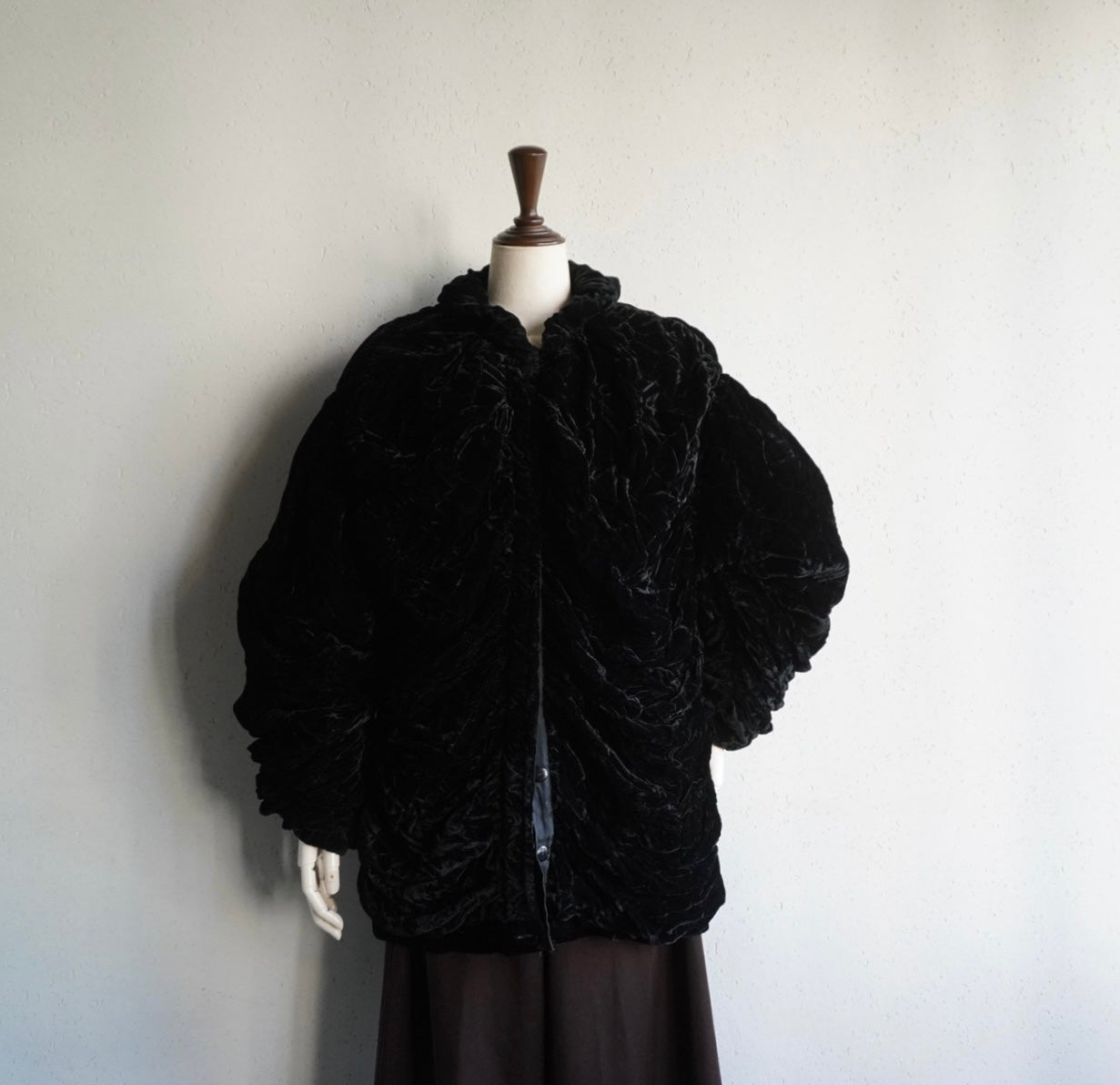 80s Velour Wavy Jacket