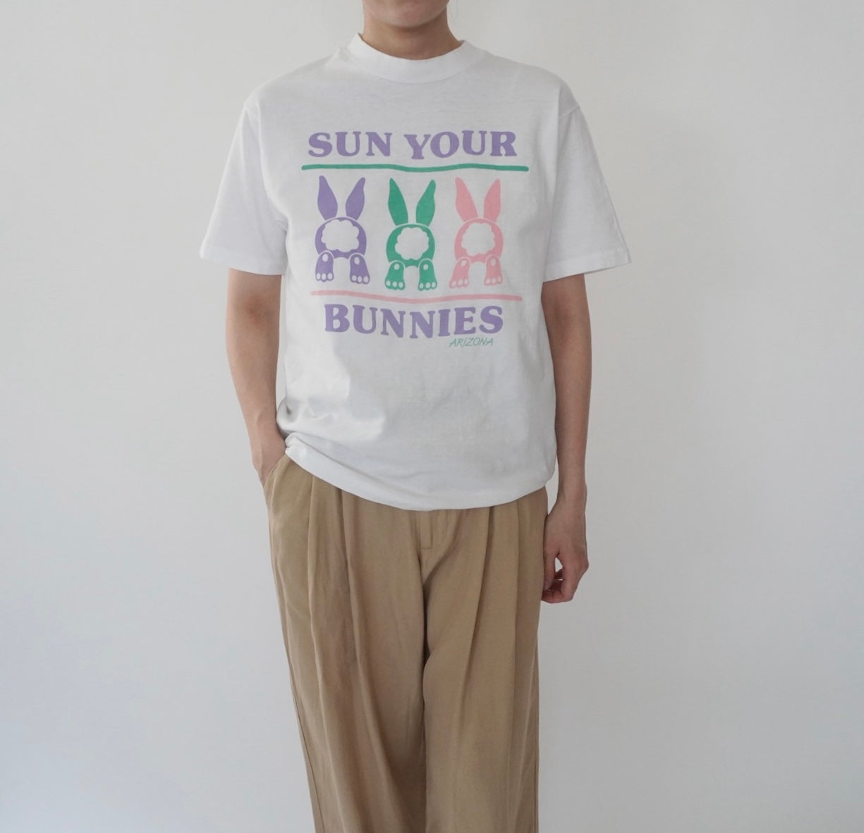 80s Printed T-shirt Made in USA