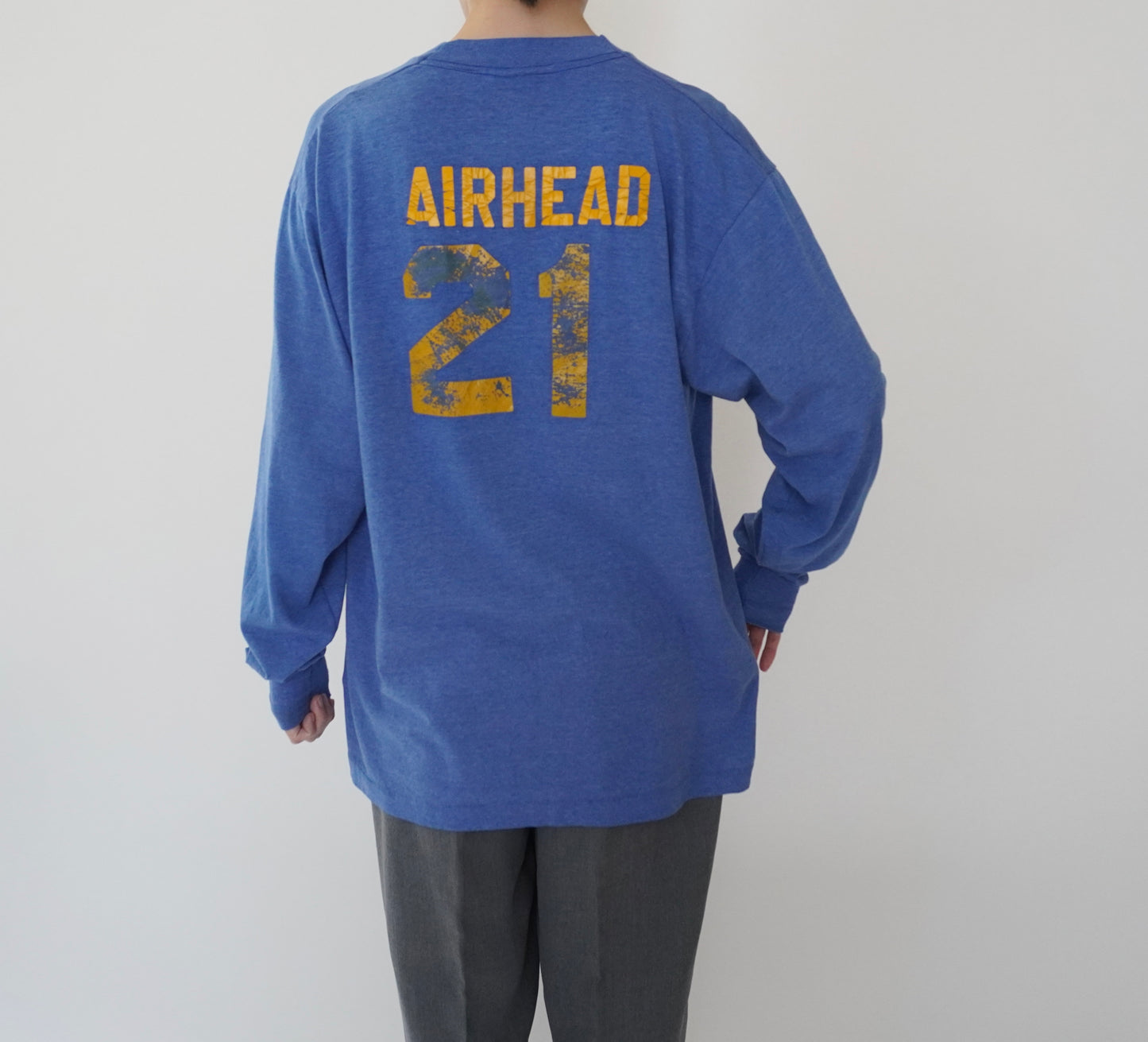 90s Printed Long T-shirt Made in USA