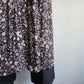 80s Printed Maxi Dress Made in USA