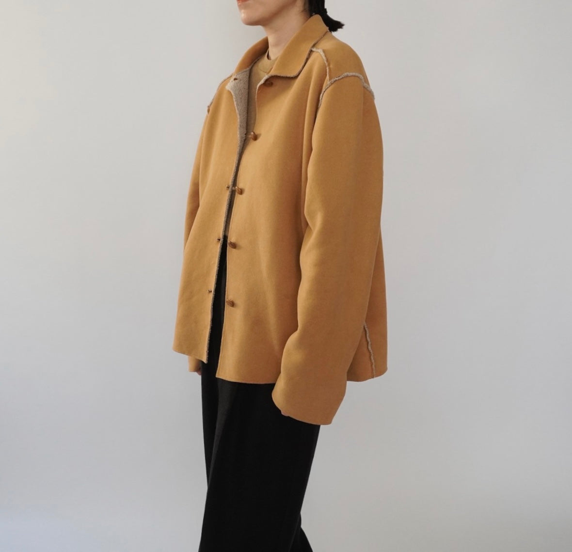 90s Faux Shearling Jacket