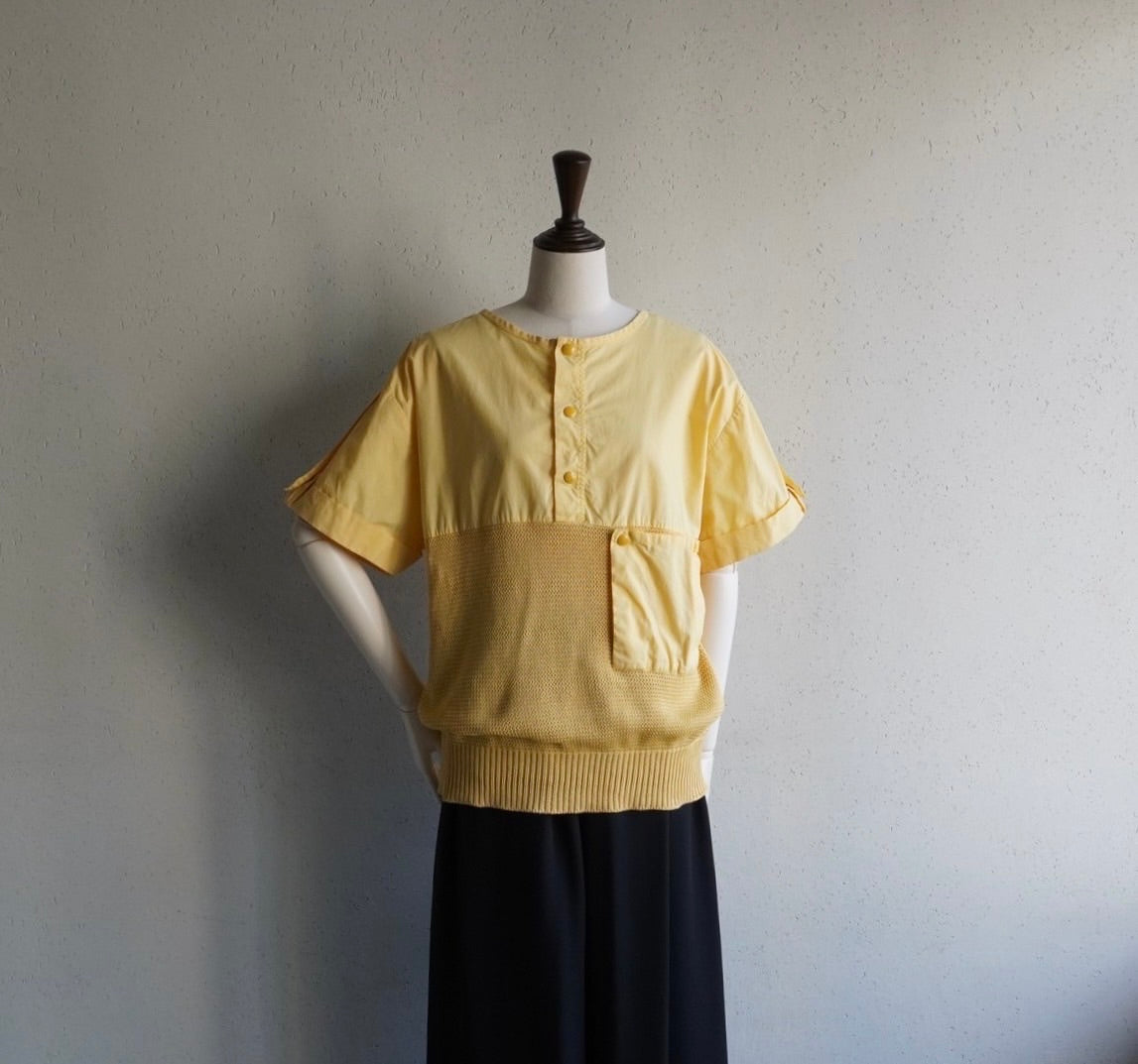 90s Design Cotton Top Made in Italy