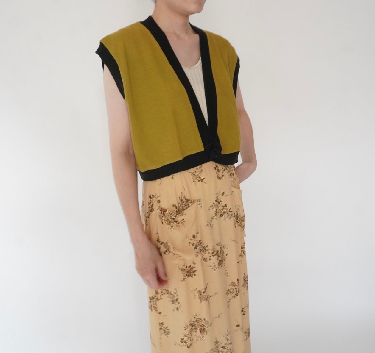 90s Cotton Vest Made in Italy Dead Stock
