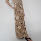 90s Floral Print Skirt Made in USA